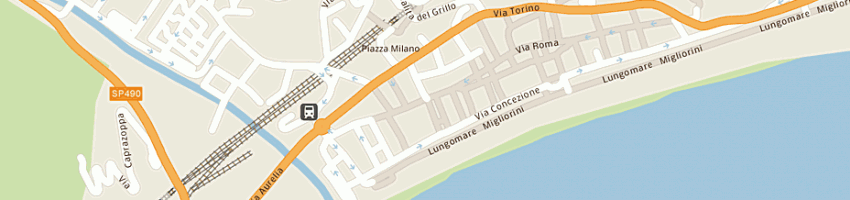 Mappa della impresa calzature giorgio di bruzzone sorelle e c - snc a FINALE LIGURE