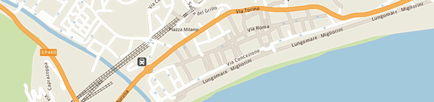 Mappa della impresa imco - immobiliare costruzioni di pons gian franco sas a FINALE LIGURE