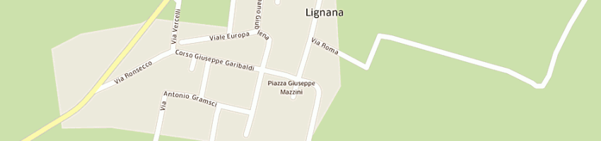 Mappa della impresa seghizzi guerrino a LIGNANA