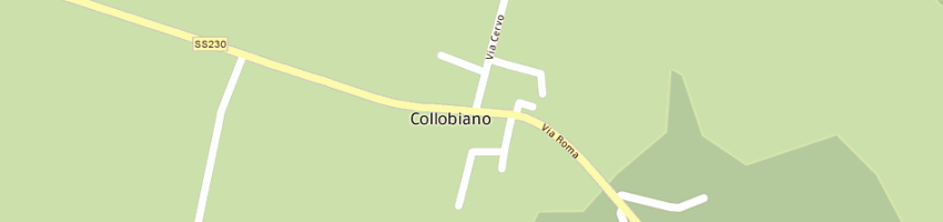 Mappa della impresa trattoria unione a COLLOBIANO
