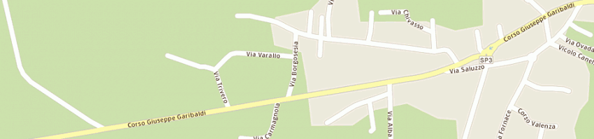 Mappa della impresa martinello e dedin snc a GATTINARA