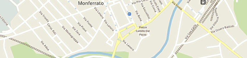 Mappa della impresa in - tar (srl) a NIZZA MONFERRATO