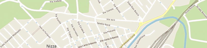 Mappa della impresa roggero fossati alfredo a NIZZA MONFERRATO