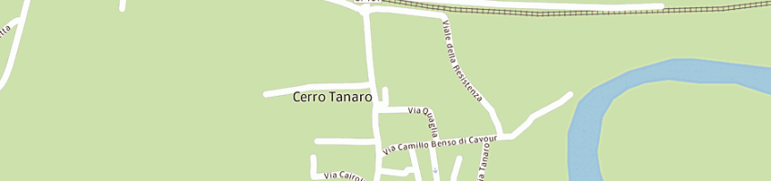 Mappa della impresa bar centro di cancro elena e c sas a CERRO TANARO