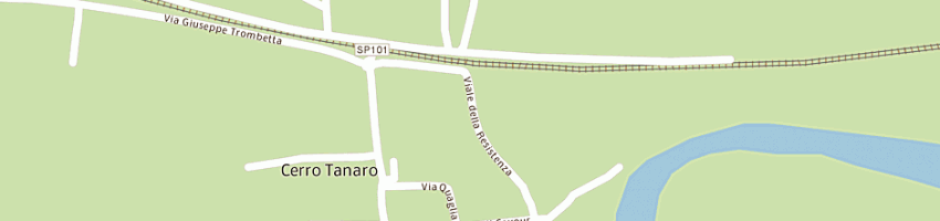 Mappa della impresa faletti angelo a CERRO TANARO