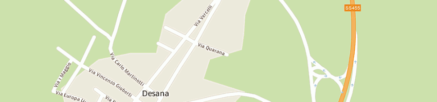 Mappa della impresa giva pier giovanni a DESANA