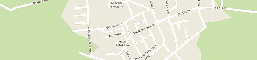 Mappa della impresa azzalin ernestino a MORANO SUL PO