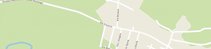 Mappa della impresa opezzo mario e paolo a COSTANZANA