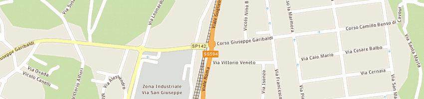 Mappa della impresa moiz davide a GATTINARA
