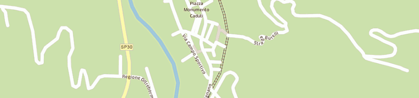 Mappa della impresa azienda sanitaria locale n22 a PONTI