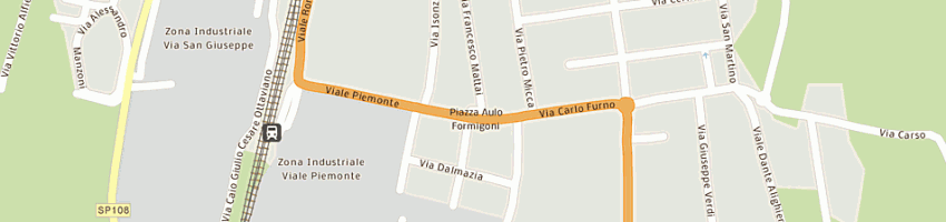 Mappa della impresa patriarca massimo a GATTINARA