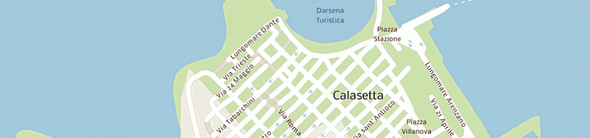 Mappa della impresa parrocchia s maurizio martire a CALASETTA