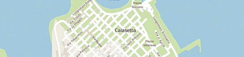 Mappa della impresa sindacato pensionati italiani cgil- lega di sant antioco a CALASETTA