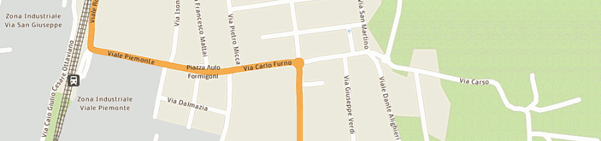 Mappa della impresa riccio srl a GATTINARA