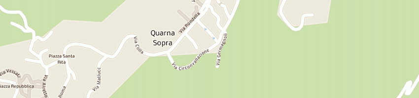Mappa della impresa scuole elementari a QUARNA SOPRA