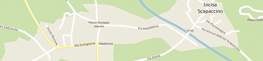 Mappa della impresa eurogas di marchisio elio e c sas a INCISA SCAPACCINO