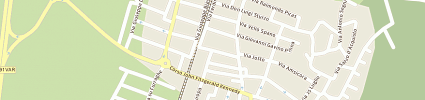 Mappa della impresa carboni silvano a OLMEDO