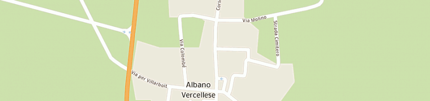 Mappa della impresa sogesto srl a ALBANO VERCELLESE