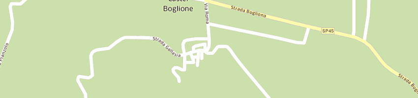 Mappa della impresa il negozietto di cantarini gabriella e c sas a CASTEL BOGLIONE