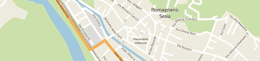 Mappa della impresa ioppa giannina a ROMAGNANO SESIA