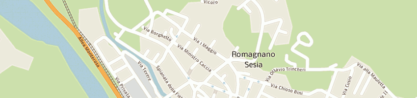 Mappa della impresa studio di ingegneria civile di ing gentile pietro mario a ROMAGNANO SESIA