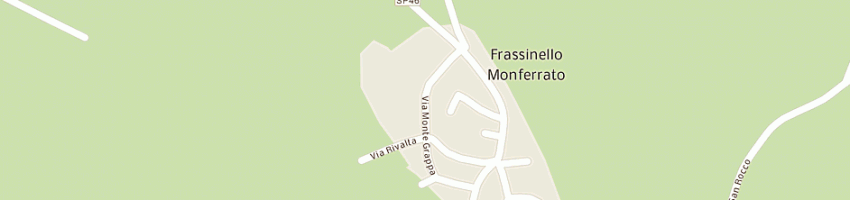 Mappa della impresa rossignoli luigi a FRASSINELLO MONFERRATO