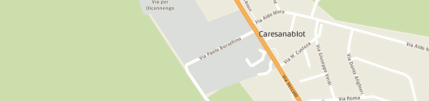 Mappa della impresa carpo officine di carpo piero e giuseppe snc a CARESANABLOT