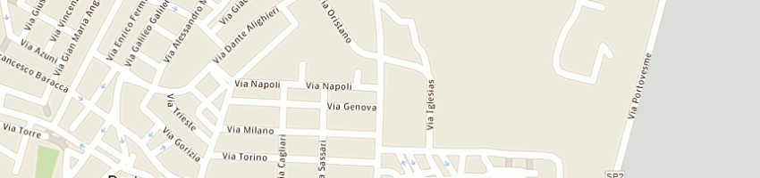 Mappa della impresa mocci sebastiano a PORTOSCUSO