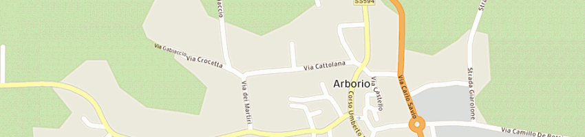 Mappa della impresa guglielmone giovanni a ARBORIO