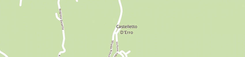 Mappa della impresa poste italiane spa a CASTELLETTO D ERRO