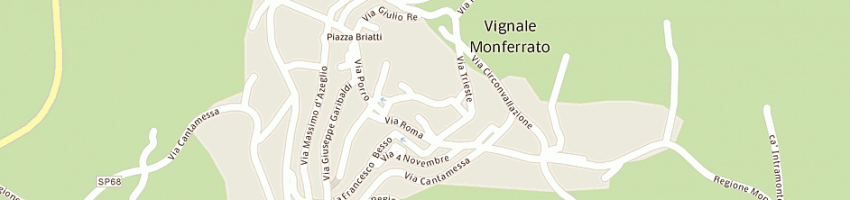 Mappa della impresa sof servizi onoranze funebri snc a VIGNALE MONFERRATO