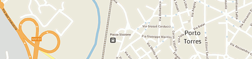 Mappa della impresa laterizi torres spa a PORTO TORRES