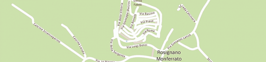 Mappa della impresa loro gemma a ROSIGNANO MONFERRATO