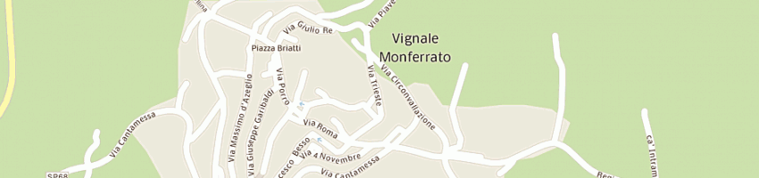 Mappa della impresa rossi ezio a VIGNALE MONFERRATO