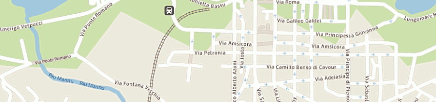 Mappa della impresa asilo infantile gianuario biccheddu a PORTO TORRES