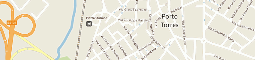 Mappa della impresa ravotti mario e masala pasquale snc a PORTO TORRES