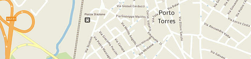 Mappa della impresa casa di riposo fondazione biccheddu - deroma a PORTO TORRES