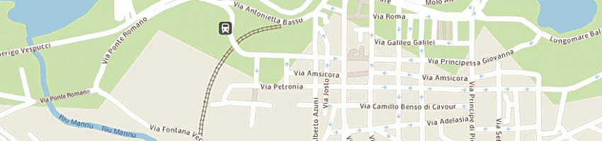 Mappa della impresa panificio 2r snc di ruggero giordo e riccardo fusco a PORTO TORRES