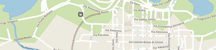 Mappa della impresa rozzo gavino a PORTO TORRES