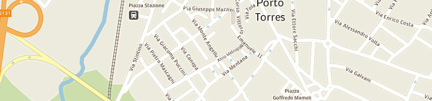 Mappa della impresa mura maria antonietta a PORTO TORRES