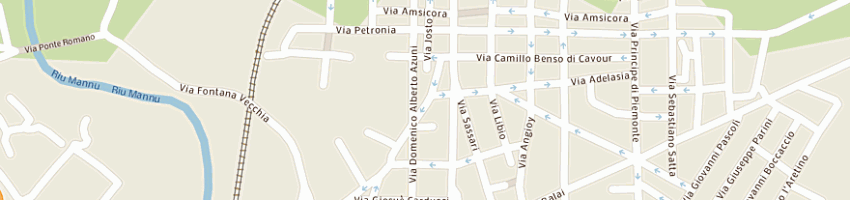 Mappa della impresa branca srl a PORTO TORRES