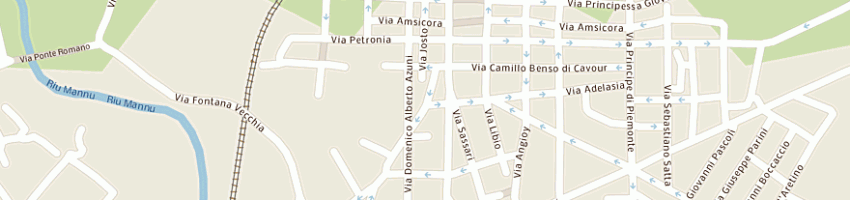 Mappa della impresa fresu giuseppe a PORTO TORRES