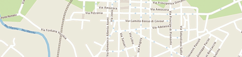 Mappa della impresa fratelli colombino di alberto carlo paolo snc a PORTO TORRES