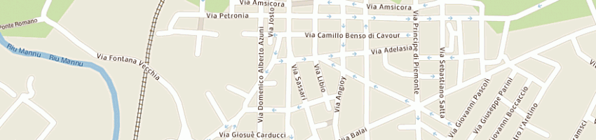 Mappa della impresa eureka di vacca gavina immacolata a PORTO TORRES