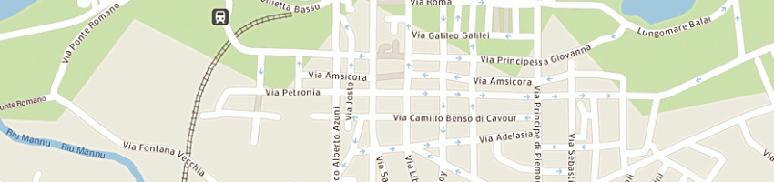 Mappa della impresa gabbani aurelio a PORTO TORRES