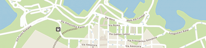 Mappa della impresa studio notarile carrieri cosimo a PORTO TORRES