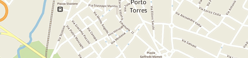 Mappa della impresa mura fratelli di mura salvatore e c snc a PORTO TORRES