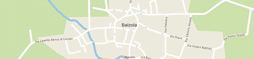 Mappa della impresa basei antonella a BALZOLA