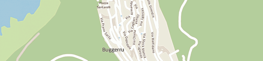 Mappa della impresa asilo infantile a BUGGERRU