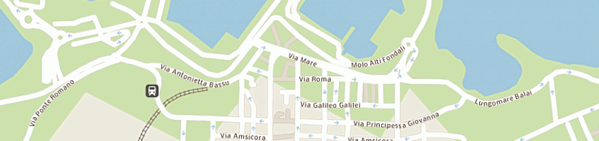 Mappa della impresa vallebella assicurazioni sas di camoglio alessandro e c a PORTO TORRES